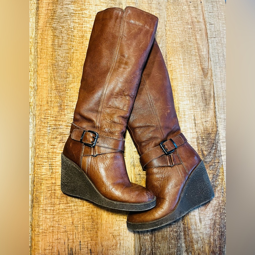Aldo platform winter boots